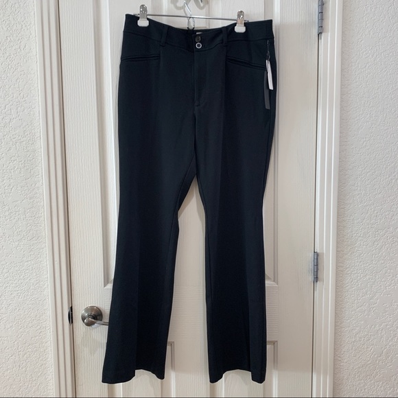 Anthropologie NWT the Essential Ponte Trousers 14 - Picture 6 of 8